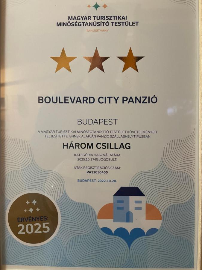 Penzión pre hostí Boulevard Panzio - Self Check-in Budapest